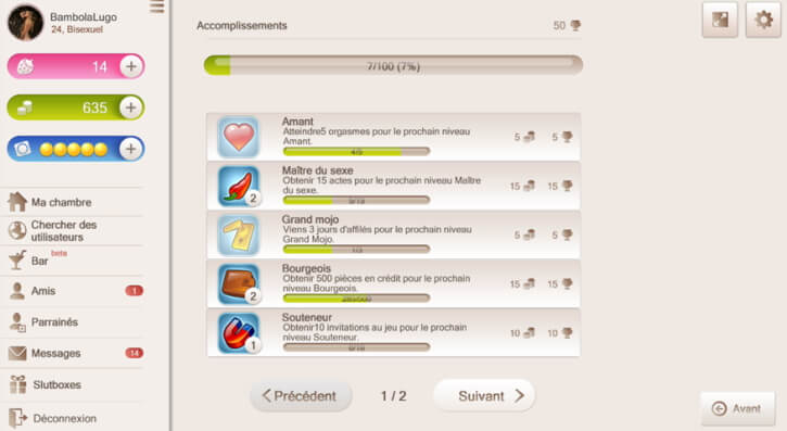 systeme de recompense